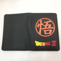 Dragon Ball Z Cartoon Cosplay Card Holder Anime Passport Book Card Bag
