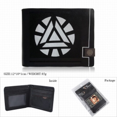 Iron Man Movie Cosplay Color Printing Purse Anime Short Wallet