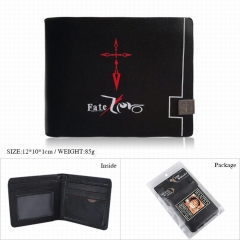 Fate Stay Night Cartoon Cosplay Color Printing Purse Anime Short Wallet