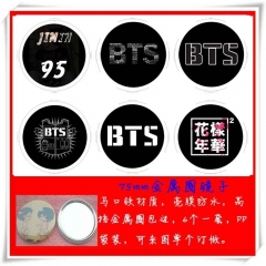 K-POP BTS Bulletproof Boy Scouts Cosplay One Side Anime Pocket Mirror (6pcs/set)