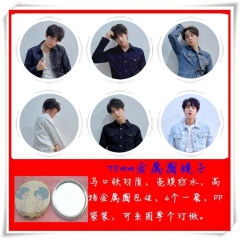 K-POP BTS Bulletproof Boy Scouts Cosplay One Side Anime Pocket Mirror (6pcs/set)