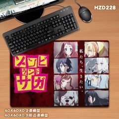 Zombie Land Saga Anime Cartoon Mouse Pad Fancy Print Mouse Pad