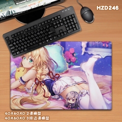 Azur Lane Anime Cartoon Mouse Pad Fancy Print Mouse Pad