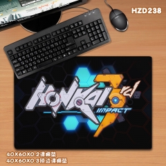 MmiHoYo / Honkai Impact Anime Cartoon Mouse Pad Fancy Print Mouse Pad