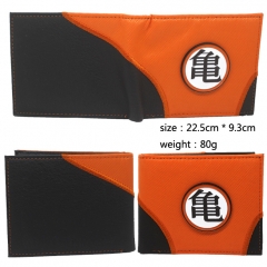 Dragon Ball Z Print Fashion Purse Bifold PU Anime Wallet