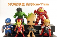 5代6款复仇者联盟公仔