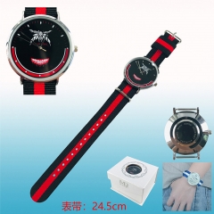 Tokyo Ghoul Cosplay Cartoon Nylon Belt Anime Wristwatch