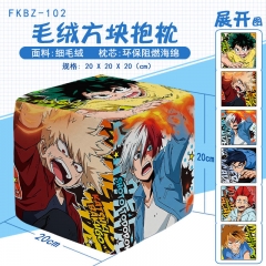 Boku no Hero Academia / My Hero Academia Cosplay Cartoon Cube Design Pillow Deformable Anime Plush Pillow