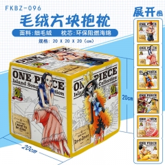 One Piece Cosplay Cartoon Cube Design Pillow Deformable Anime Plush Pillow