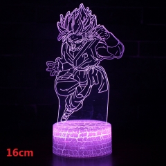 Dragon Ball Z 3D LED Nightlight Seven Colors Change Touch Anime Acrylic Standing Plates