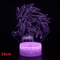 Dragon Ball Z 3D LED Nightlight Seven Colors Change Touch Anime Acrylic Standing Plates