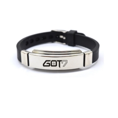 KPOP BTS Got7 Logo Popular Bangles Fashion  Korean Star Bracelet