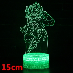 Dragon Ball Z 3D LED Nightlight Seven Colors Change Touch Anime Acrylic Standing Plates