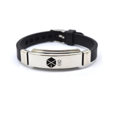 KPOP BTS Got7 Logo Popular Bangles Fashion Korean Star Bracelet