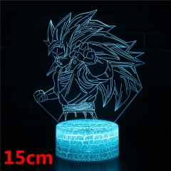 Dragon Ball Z 3D LED Nightlight Seven Colors Change Touch Anime Acrylic Standing Plates