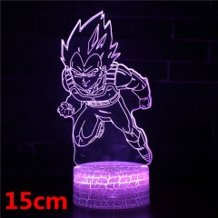 Dragon Ball Z 3D LED Nightlight Seven Colors Change Touch Anime Acrylic Standing Plates