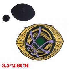 Marvel Comics Doctor Strange Cosplay Movie Alloy Badge Pin Anime Brooch