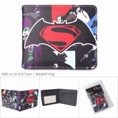 Marvel Superman PU Leather Wallet Bifold Short Coin Purse