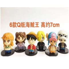 6款Q版海贼王公仔
