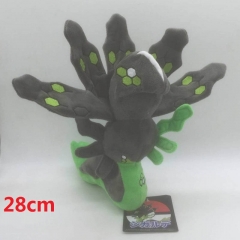Pokemon Zygarde Cartoon Stuffed Doll Kawaii Anime Plush Toys 28cm