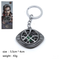 Doctor Strange Movie Cartoon Cosplay Decoration Alloy Pendant Anime Keychain