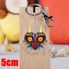 The Legend Of Zelda Game Pendant Key Ring Transparent Anime Acrylic Keychain