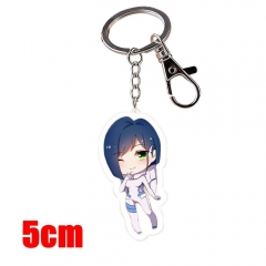 DARLING in the FRANXX ICHIGO Cartoon Pendant Key Ring Transparent Anime Acrylic Keychain