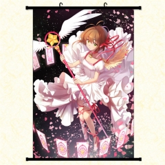 Card Captor Sakura Cartoon Wallscrolls Waterproof Anime Wall Scroll