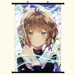 Card Captor Sakura Cartoon Wallscrolls Waterproof Anime Wall Scroll