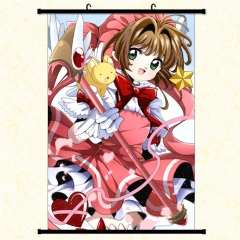 Card Captor Sakura Cartoon Wallscrolls Waterproof Anime Wall Scroll