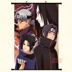 Naruto Cartoon Wallscrolls Waterproof Anime Wall Scroll