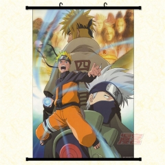 Naruto Cartoon Wallscrolls Waterproof Anime Wall Scroll