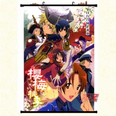 Axis Powers Hetalia Cartoon Wallscrolls Waterproof Anime Wall Scroll
