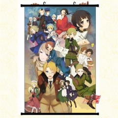 Axis Powers Hetalia Cartoon Wallscrolls Waterproof Anime Wall Scroll