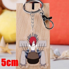 Naruto Nagato Cartoon Pendant Key Ring Transparent Anime Acrylic Keychain
