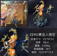 七龙珠 zero 塞亚人悟空 盒装手办摆件模型19CM 一箱18个
