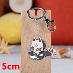 Persona 5 P5 Yusuke Kitagawa Game Pendant Key Ring Transparent Anime Acrylic Keychain