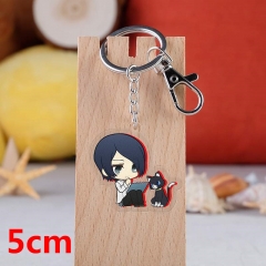 Persona 5 P5 Yusuke Kitagawa Game Pendant Key Ring Transparent Anime Acrylic Keychain