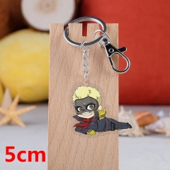 Persona 5 P5 Ryuji Sakamoto Game Pendant Key Ring Transparent Anime Acrylic Keychain