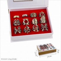 Dragon Ball Z Cosplay Cartoon Decoration Finger Anime Ring (12pcs/set)