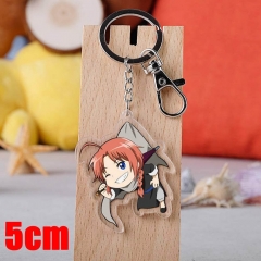 Gintama Kamui Cartoon Pendant Key Ring Transparent Anime Acrylic Keychain