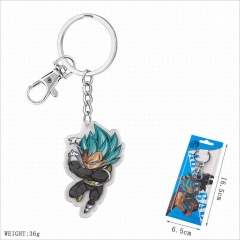 Dragon Ball Z Cosplay Cartoon Decoration Key Ring Pendant Acrylic Anime Keychain