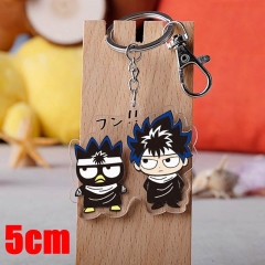 Yu Yu Hakusho Hiei Cartoon Pendant Key Ring Transparent Anime Acrylic Keychain