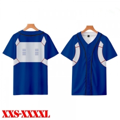 Boku No Hero Academia/My Hero Academia Anime Todoroki Shouto T shirt Summer 3d Cosplay Tshirts