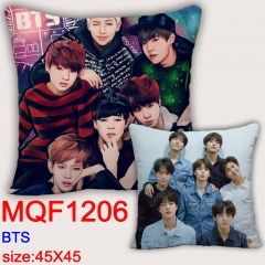 MQF1206 BTS 45X45双面抱枕