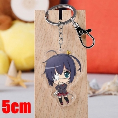 Chuunibyou Demo Koi Ga Shitai! Takanashi Rikka Acrylic Keychain Cute Cartoon Pendant