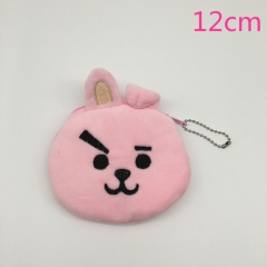 K-POP BTS Bulletproof Boy Cosplay Cartoon For Gift Doll Anime Plush Purse Pendant