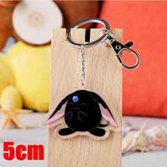 Tsubasa Anime Mokona Acrylic Keychain Cute Keyring