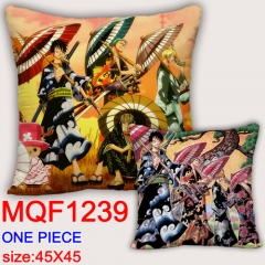 海贼王 45X45双面抱枕