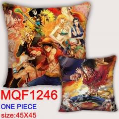 海贼王 45X45双面抱枕
